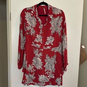 Free People- Floral Dress